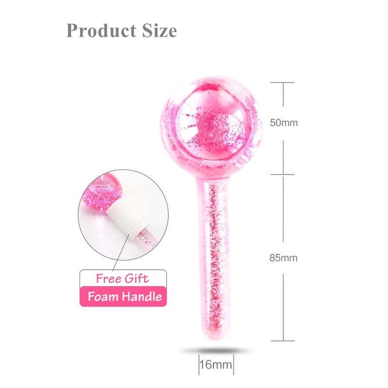 Ice globes facial massage tool for face and neck