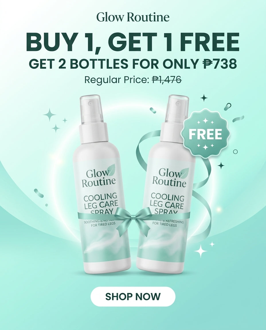 COOLING LEG CARE SPRAY — SOOTHING & REFRESHING FOR TIRED LEGS