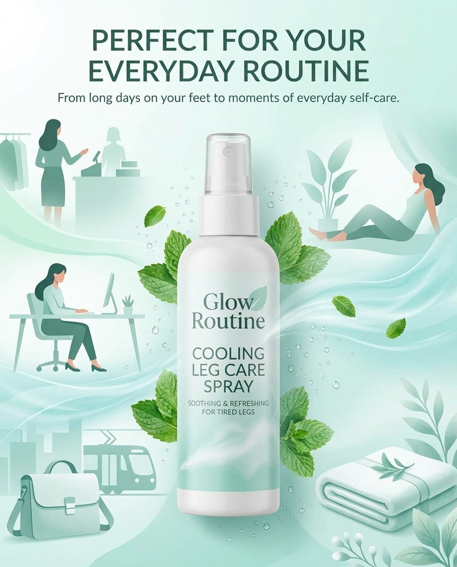 COOLING LEG CARE SPRAY — SOOTHING & REFRESHING FOR TIRED LEGS
