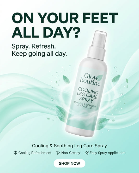 COOLING LEG CARE SPRAY — SOOTHING & REFRESHING FOR TIRED LEGS